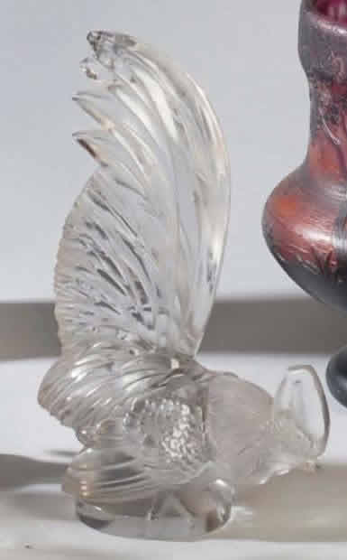 R. Lalique Coq Nain Mascotte
