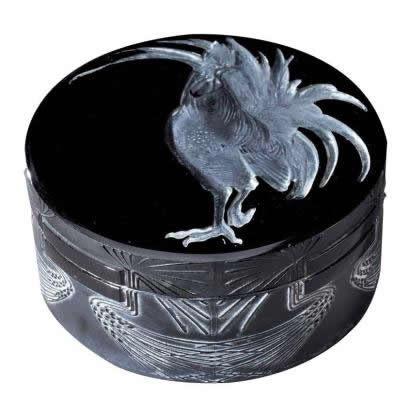 R. Lalique Coq Box