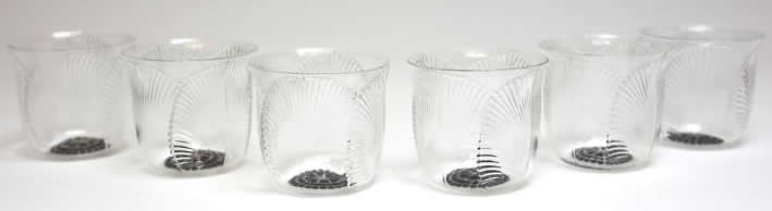 R. Lalique Coquelicot Glass