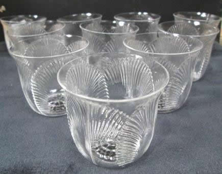 R. Lalique Coquelicot Glass