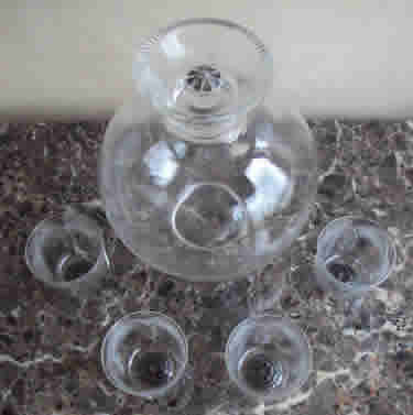 R. Lalique Coquelicot Carafe