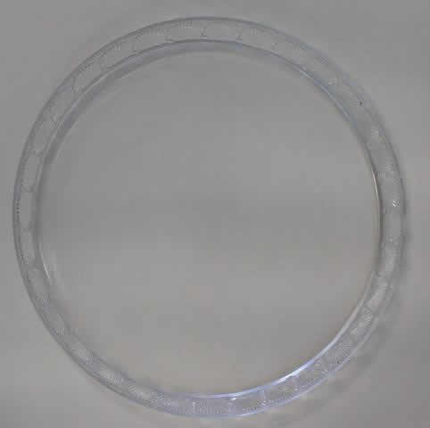 R. Lalique Coquelicot Tray