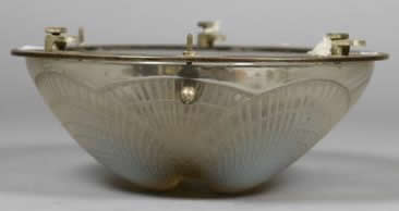 Rene Lalique Coquilles Ceiling Light 