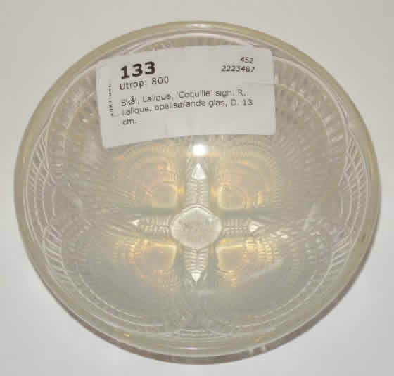 Rene Lalique Coquilles Bowl 