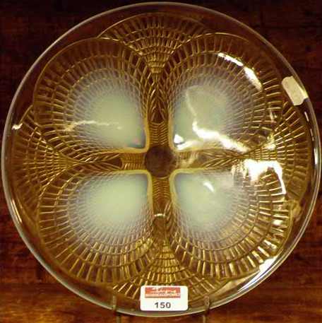 R. Lalique Coquilles Plate