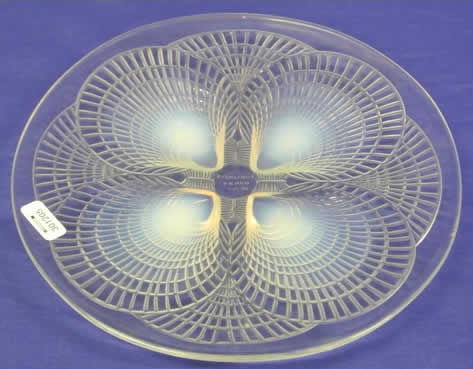 R. Lalique Coquilles Plate