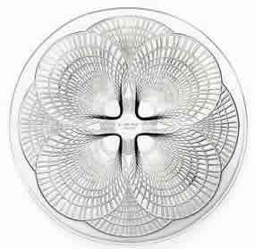 R. Lalique Coquilles Plate