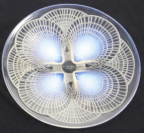 R. Lalique Coquilles Plate