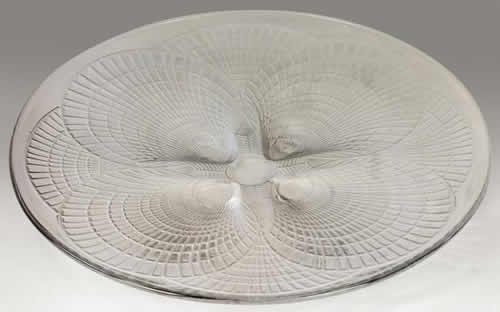 R. Lalique Coquilles Plate