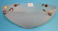 R. Lalique Coquilles Lighting Fixture Bowl