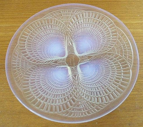 R. Lalique Coquilles Plate