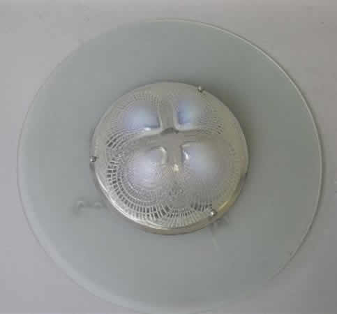 Rene Lalique Coquilles Ceiling Light Fixture 