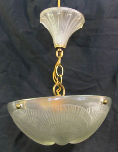 R. Lalique Coquilles Light Fixture