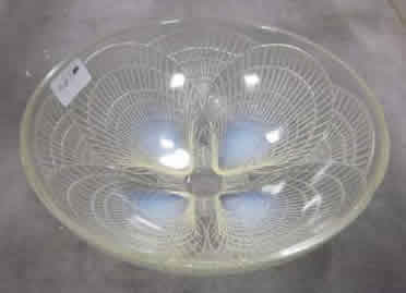 Rene Lalique Coquilles Opalescent Bowl 