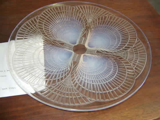 R. Lalique Coquilles Bowl and Plate Set