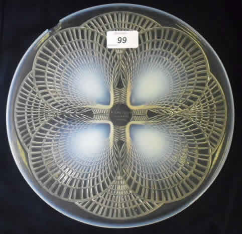 R. Lalique Coquilles Plate