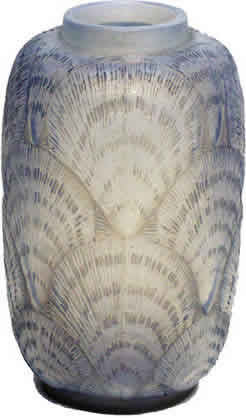 R. Lalique Coquilles Vase