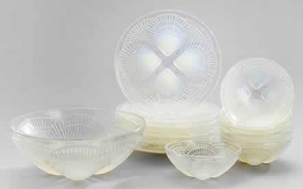R. Lalique Coquilles Tableware
