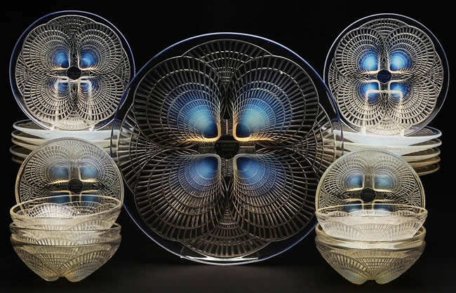 R. Lalique Coquilles Tableware