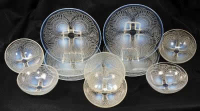R. Lalique Coquilles Tableware