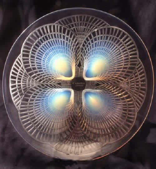 R. Lalique Coquilles Plate