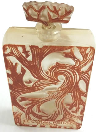R. Lalique Corail Rouge Perfume Bottle