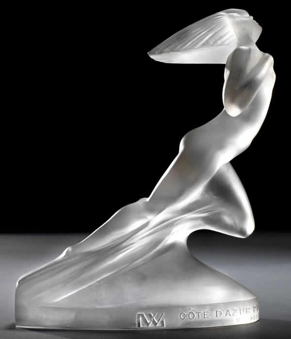 R. Lalique Cote D'Azur Statuette
