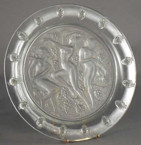 R. Lalique Cote D'Or Plate