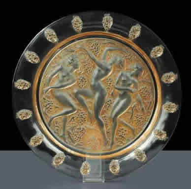 R. Lalique Cote d'or Plate