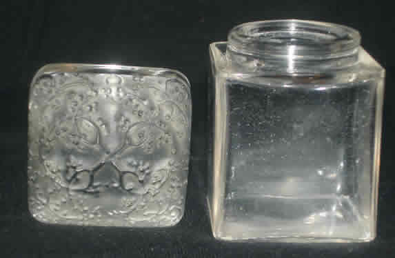 R. Lalique La Jacee Cream Pot