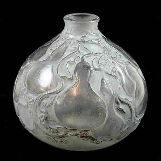 R. Lalique Courges Vase