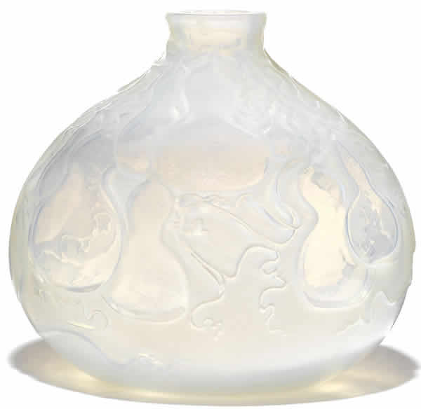 R. Lalique Courges Vase
