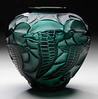 R. Lalique Courlis Vase