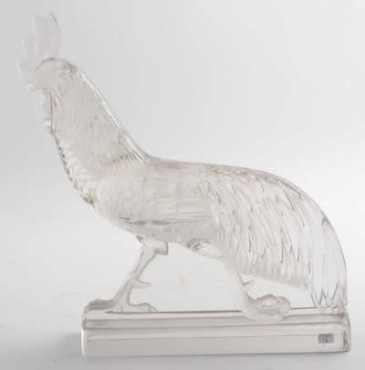 R. Lalique Coq De Jungle Decoration