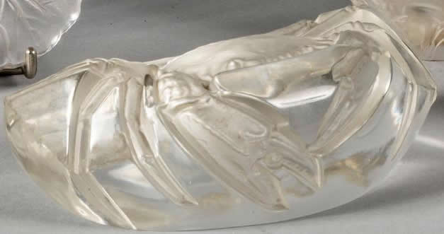 R. Lalique Crabe Paperweight