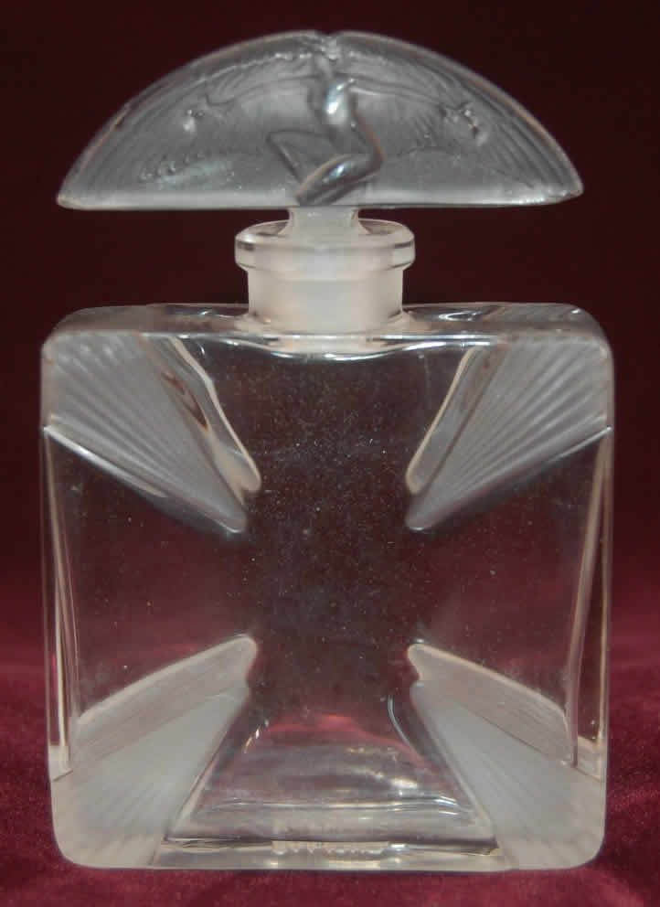 R. Lalique Croix Saint Georges Perfume Bottle