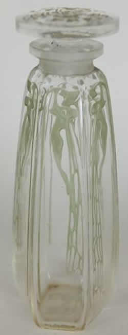 R. Lalique Cyclamen Perfume Bottle