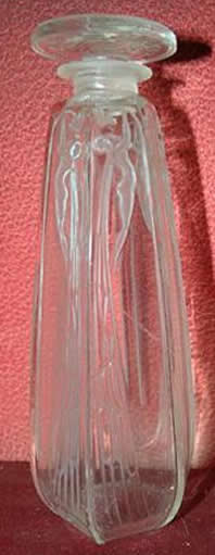 R. Lalique Cyclamen Perfume Bottle