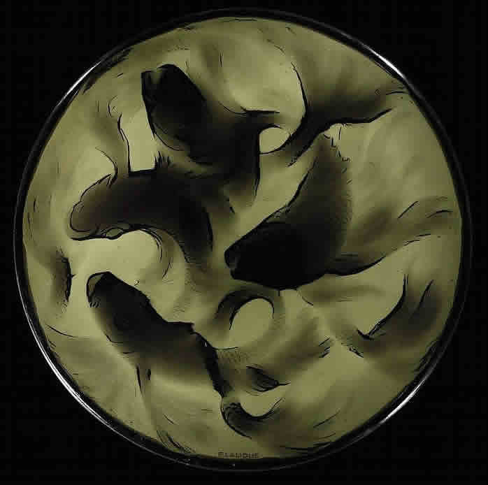 R. Lalique Cyprins Box
