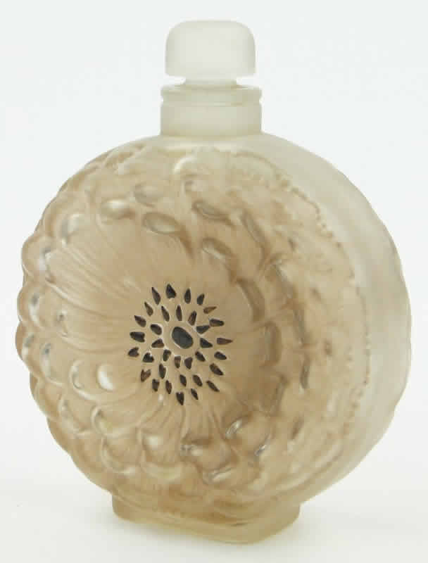 R. Lalique Dahlia Perfume Bottle