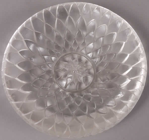 R. Lalique Dahlia Ashtray