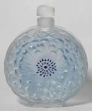 Rene Lalique Dahlia Perfume Bottle 