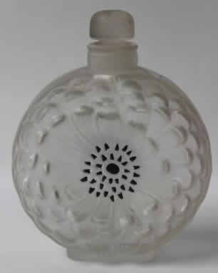 R. Lalique Dahlia Perfume Bottle