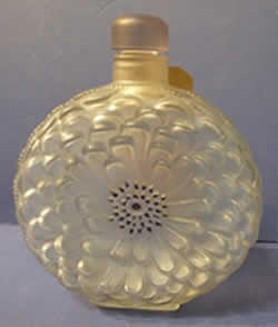 Rene Lalique Dahlia Perfume Bottle 