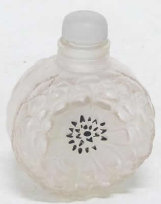 Rene Lalique Dahlia Perfume Bottle 