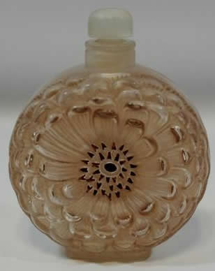 R. Lalique Dahlia Perfume Bottle