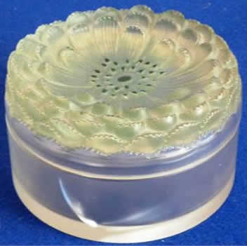 Rene Lalique Dahlia Powder Box 