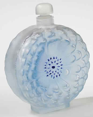 Rene Lalique Dahlia Perfume Bottle 