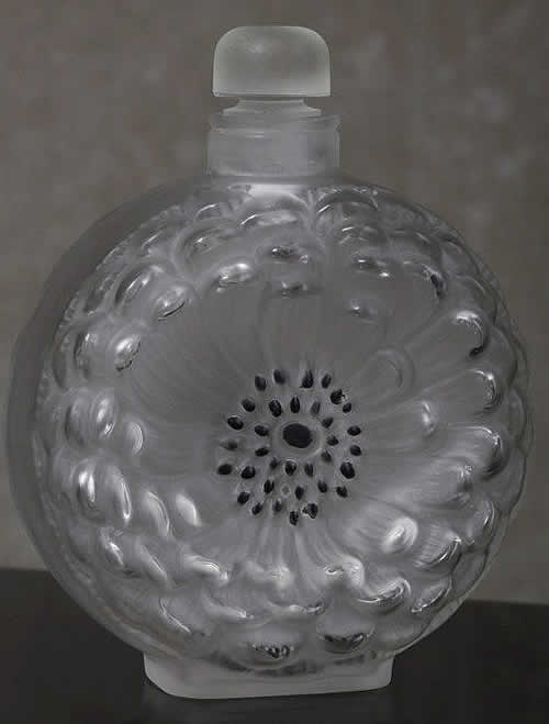 R. Lalique Dahlia Perfume Bottle