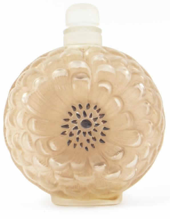 R. Lalique Dahlia Perfume Bottle